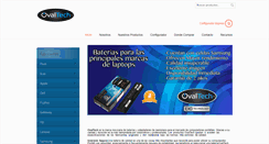 Desktop Screenshot of ovaltech.com.mx